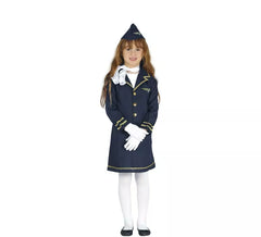 Disfraz de Azafata de Vuelo para niña
