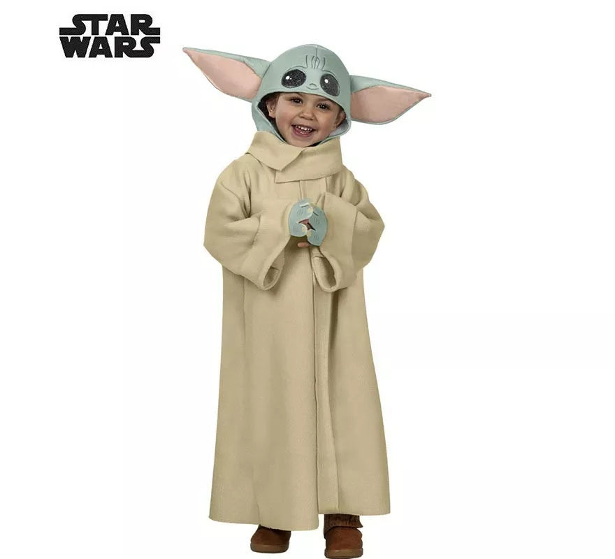 Translation missing: es.Disfraz de Baby Yoda clásico Star Wars para niños