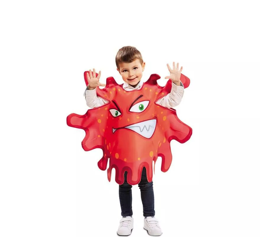 Translation missing: es.Disfraz de Bacteria roja para niños