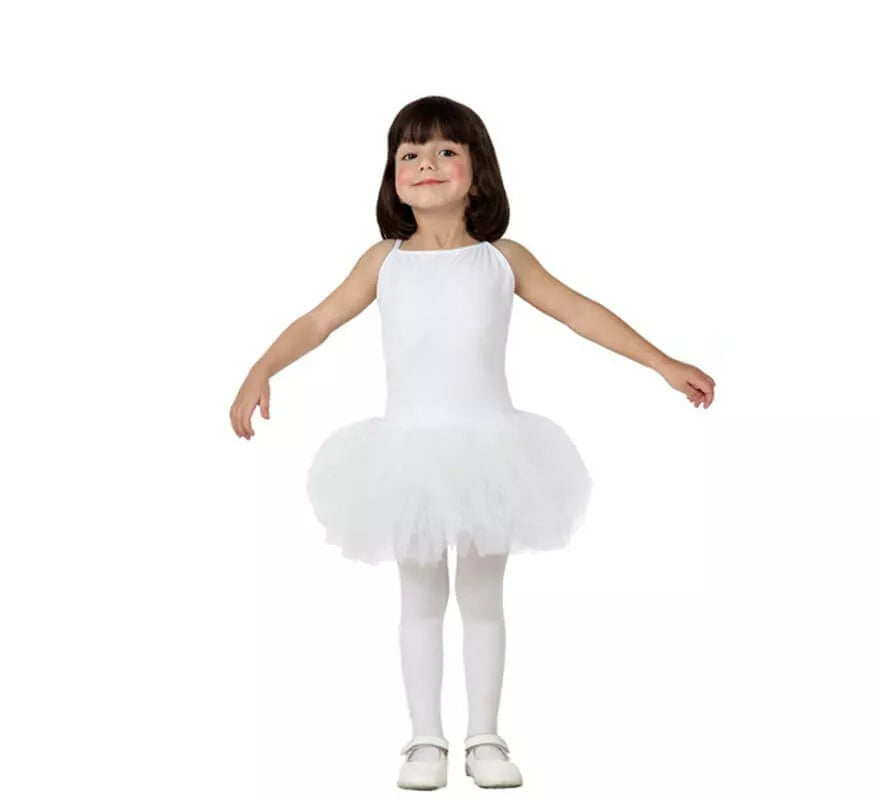 Translation missing: es.Disfraz de Bailarina Blanco para Niña