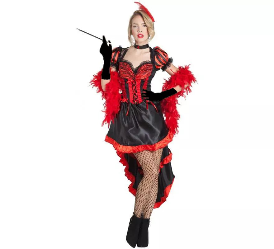 Translation missing: es.Disfraz de Bailarina de Can Can para mujer