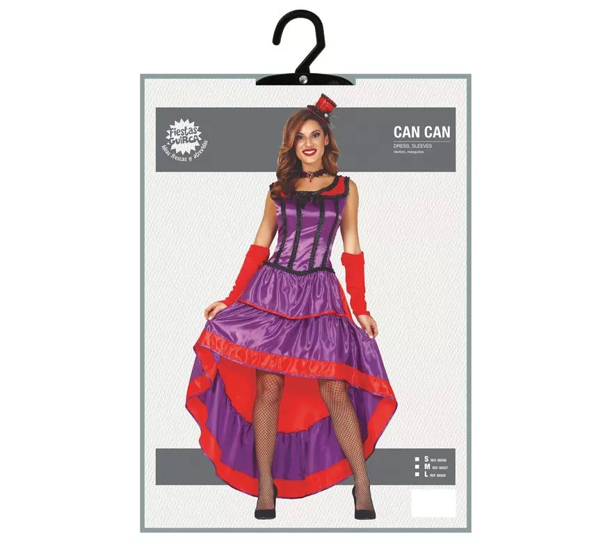 Translation missing: es.Disfraz de Bailarina de Can Can para mujer
