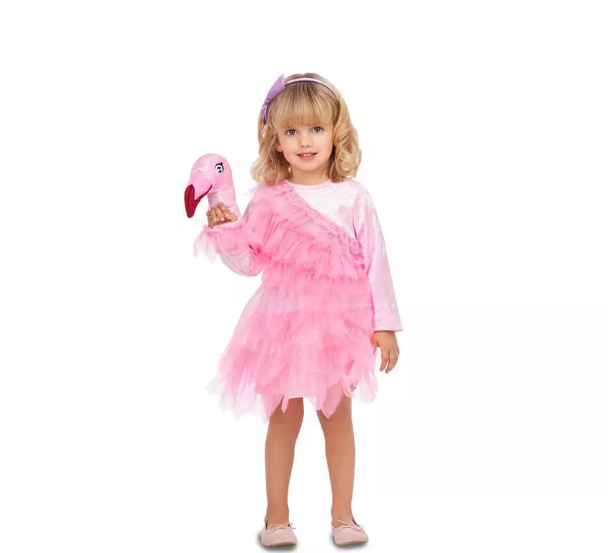 Translation missing: es.Disfraz de Bailarina Flamingo para niña y bebé