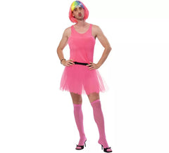 Disfraz de Bailarina rosa para hombre