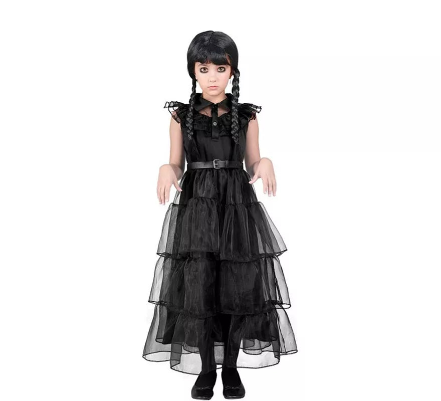 Translation missing: es.Disfraz de Baile de Niña Siniestra para niña