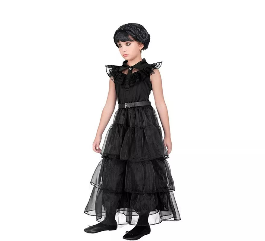 Translation missing: es.Disfraz de Baile de Niña Siniestra para niña