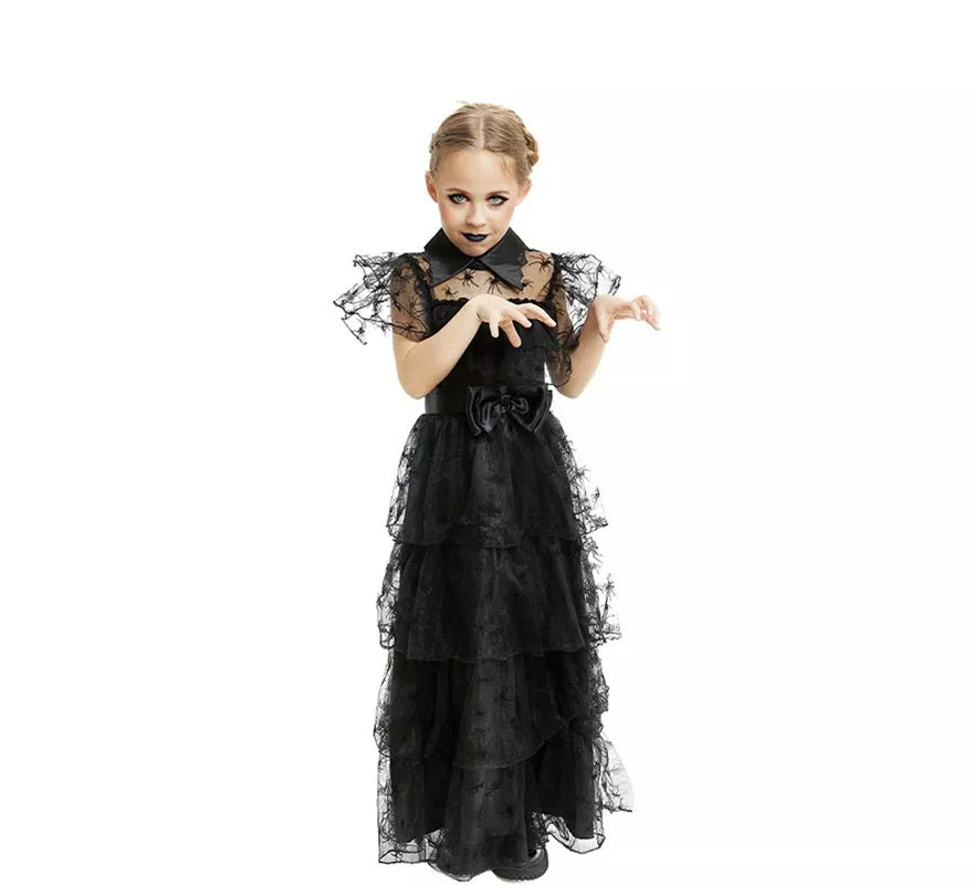 Translation missing: es.Disfraz de Baile de Niña Siniestra para niña y adolescente