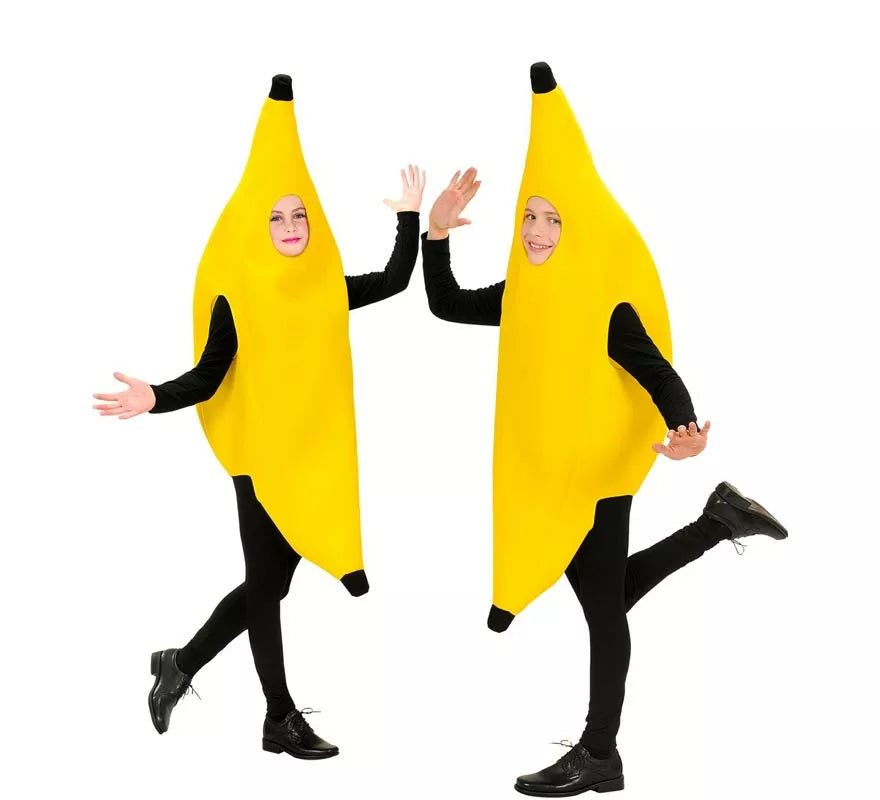 Translation missing: es.Disfraz de Banana entera para niños y adolescente