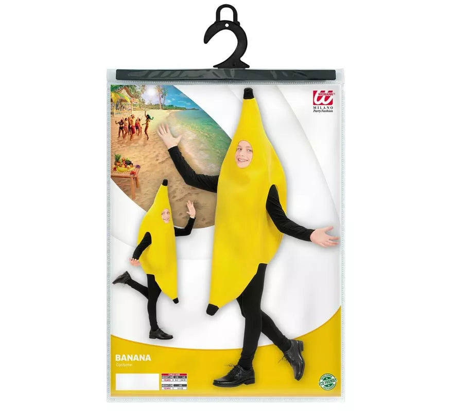 Translation missing: es.Disfraz de Banana entera para niños y adolescente