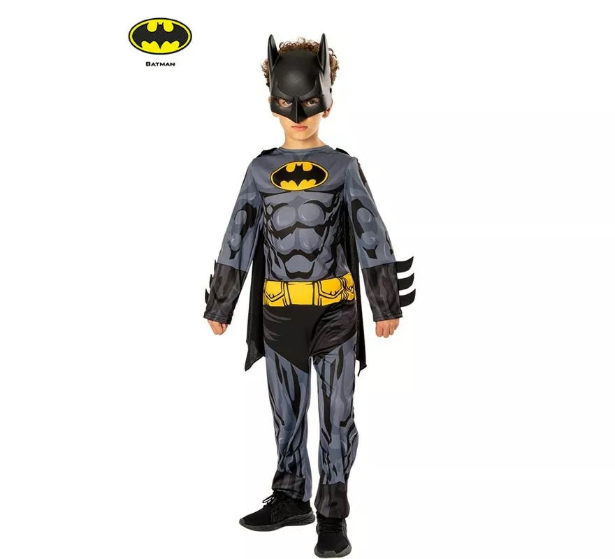 Translation missing: es.Disfraz de Batman Opp pecho simulado con máscara para niño