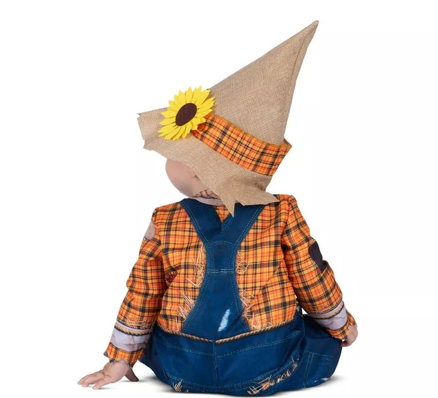 Translation missing: es.Disfraz de Bebé Espantapájaros con gorro para bebé y niño