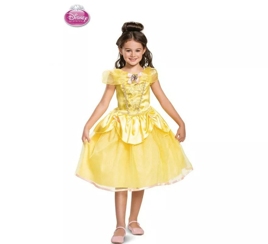 Translation missing: es.Disfraz de Bella Disney La Bella y la Bestia Deluxe para niña