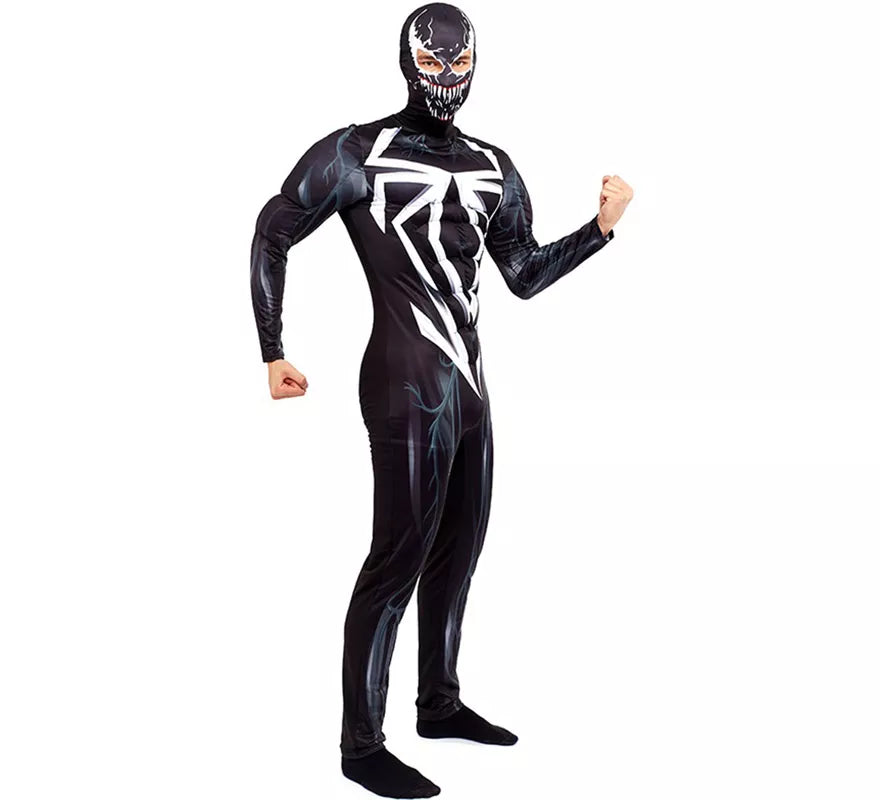 Translation missing: es.Disfraz de Black Spider Maligno para hombre