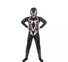 Disfraz de Black Spider Maligno para niño