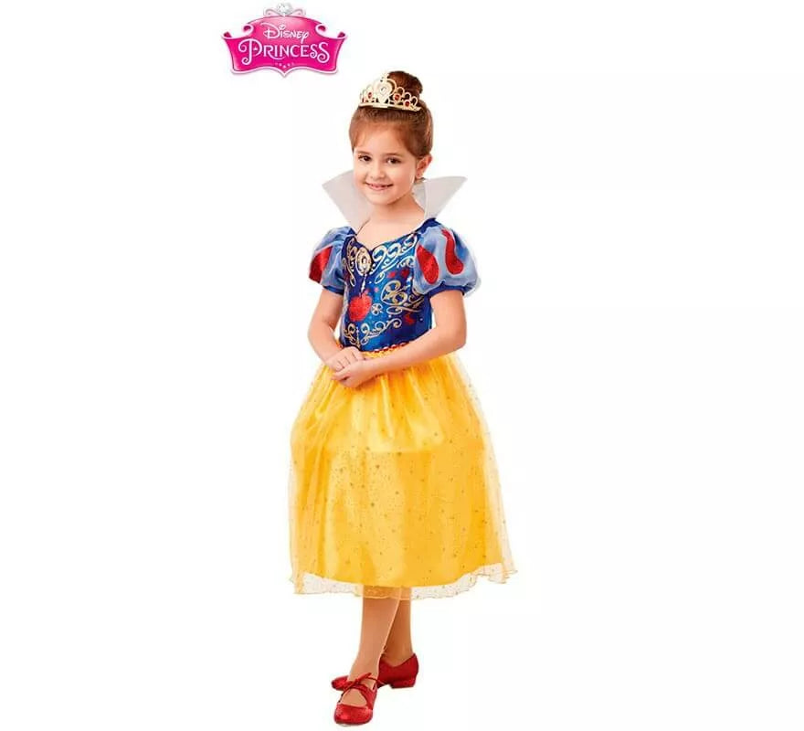 Translation missing: es.Disfraz de Blancanieves Deluxe para niña