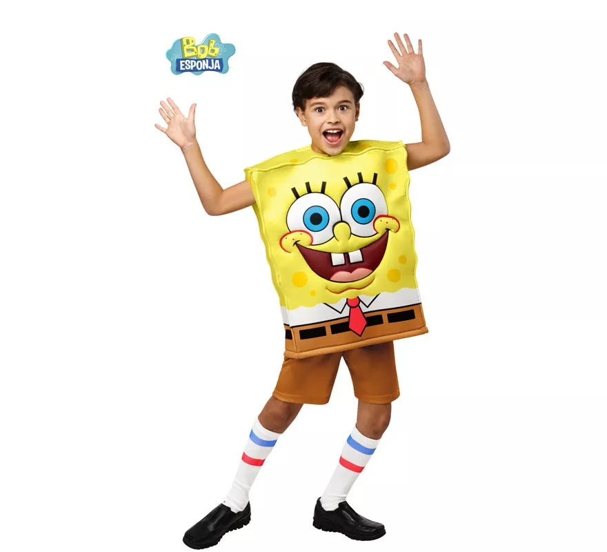 Translation missing: es.Disfraz de Bob Esponja Deluxe para niño