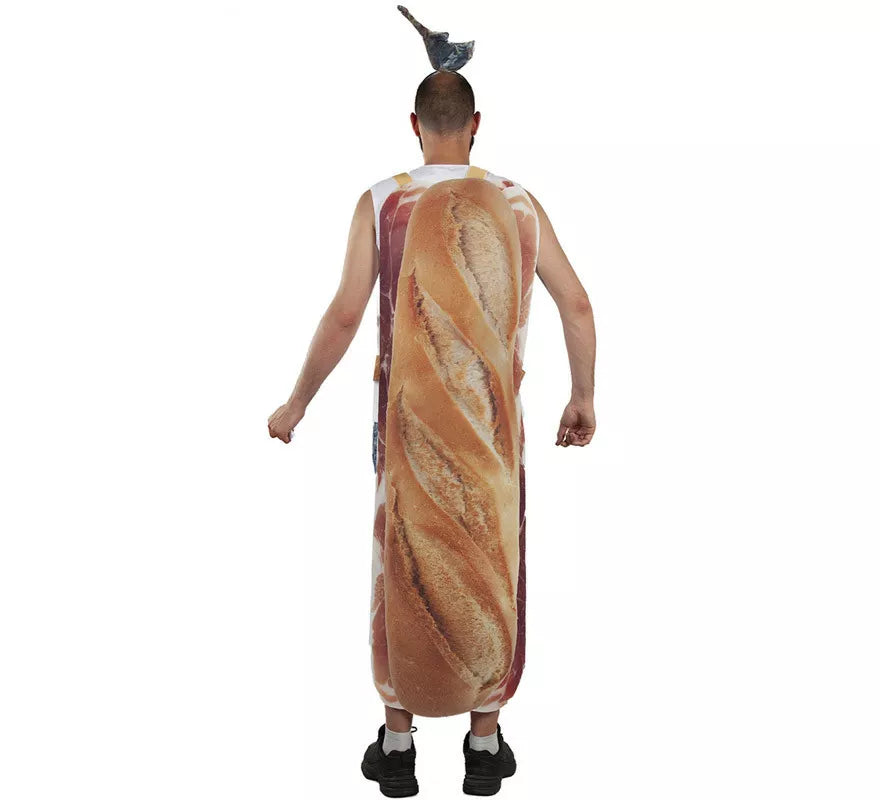 Translation missing: es.Disfraz de Bocadillo Jamón 130 cm. para adultos