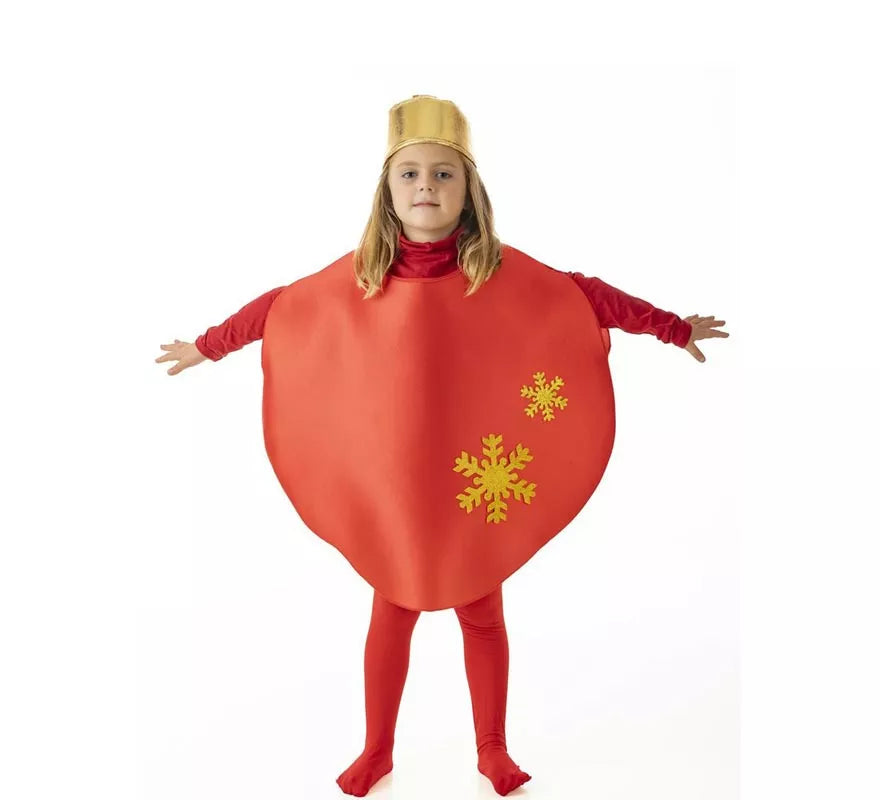 Translation missing: es.Disfraz de Bola Roja Navidad para niños