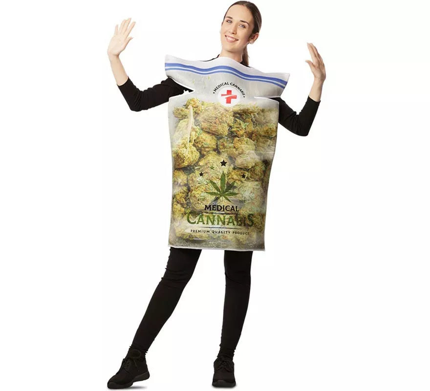 Translation missing: es.Disfraz de Bolsa de Cannabis Medicinal para adultos