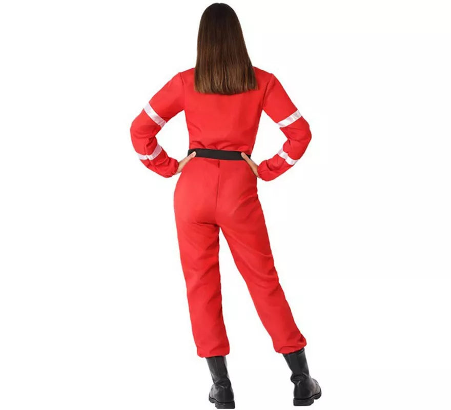 Translation missing: es.Disfraz de Bombera Rojo para mujer
