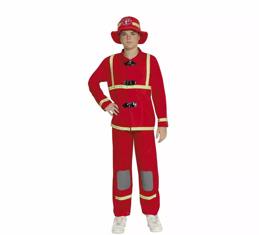 Disfraz de Bombero para adolescente