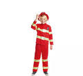 Disfraz de Bombero Rojo y Amarillo para niño