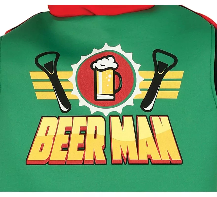 Translation missing: es.Disfraz de Botella Beerman para adultos
