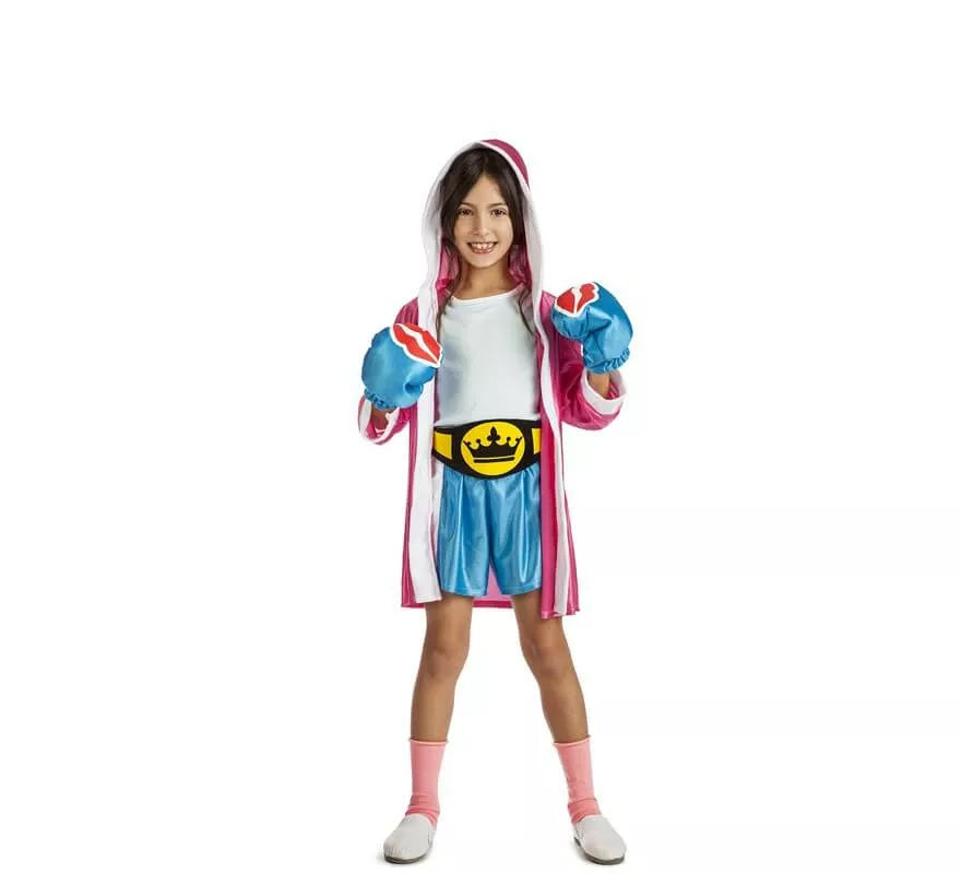 Translation missing: es.Disfraz de Boxeadora para niña
