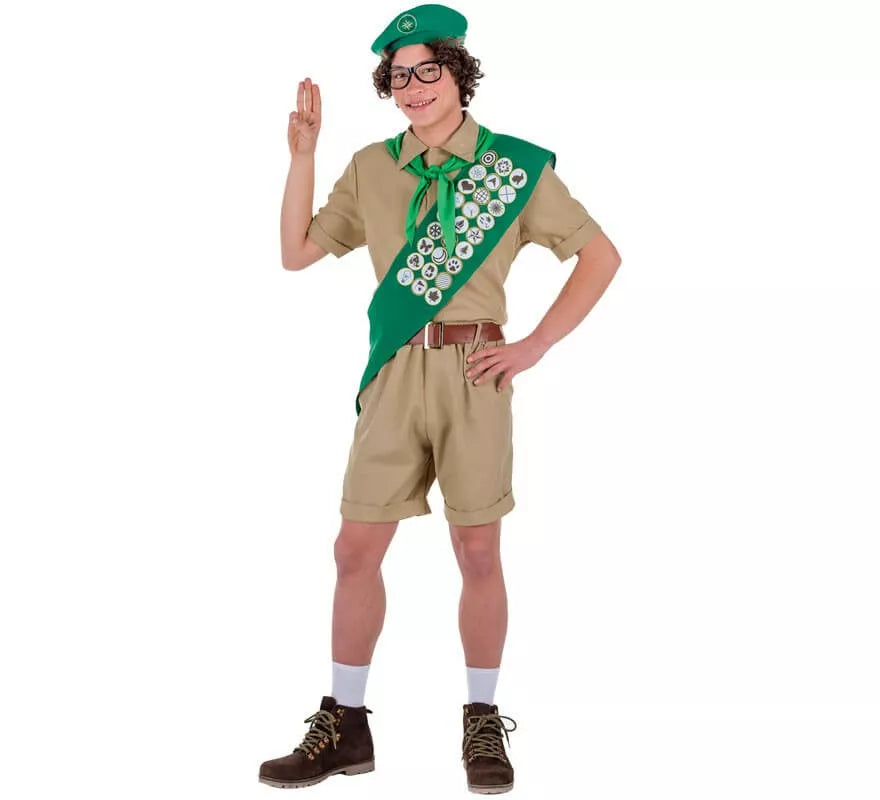 Translation missing: es.Disfraz de Boy Scout para hombre