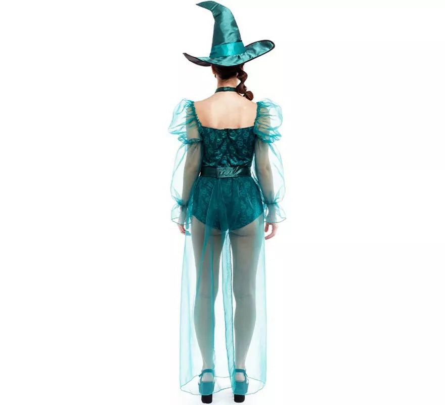 Translation missing: es.Disfraz de Bruja con transparencias para mujer