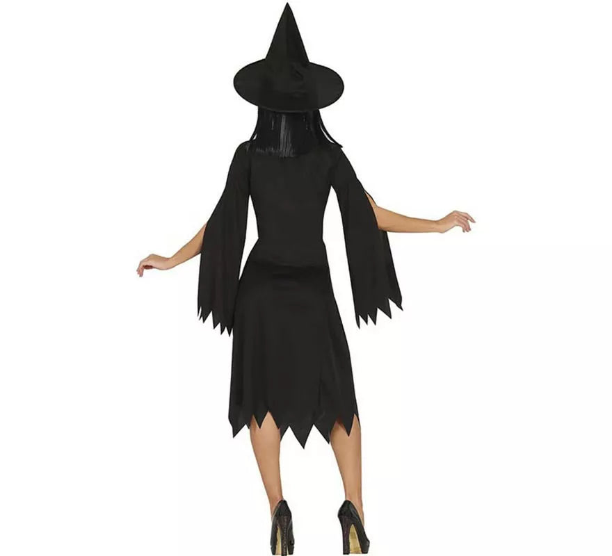 Disfraz de Bruja de Salem oscura para mujer