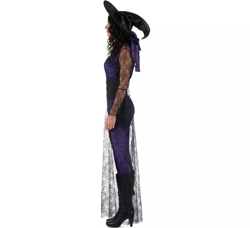 Translation missing: es.Disfraz de Bruja del Aquelarre morada para mujer