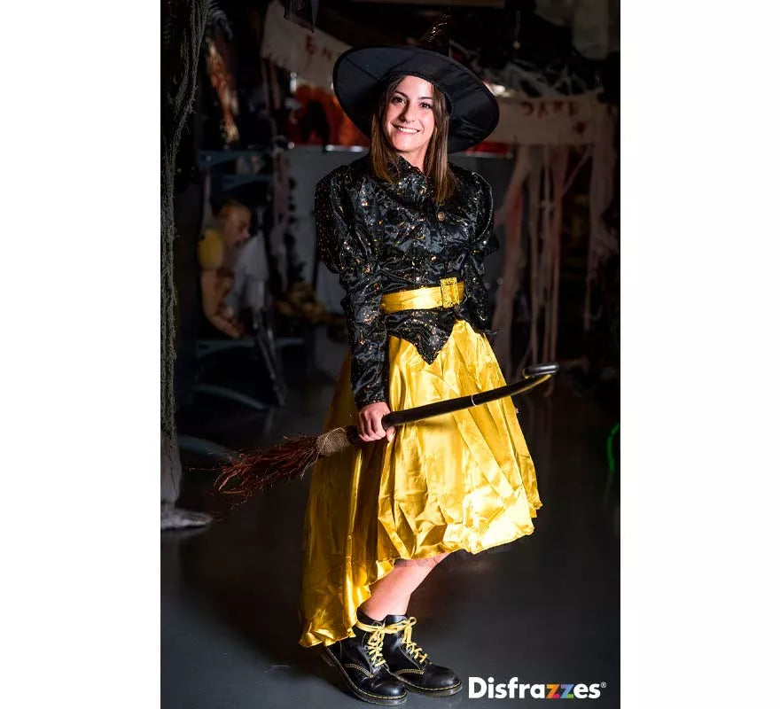 Translation missing: es.Disfraz de Bruja Dorada para mujer