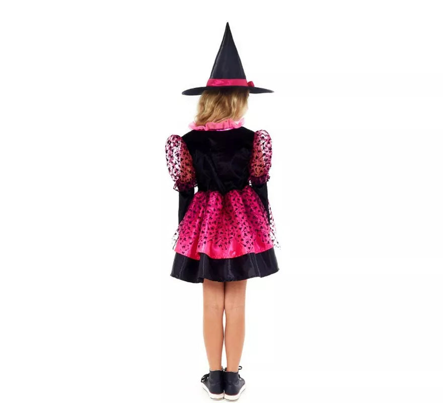 Translation missing: es.Disfraz de Bruja Fucsia para niña