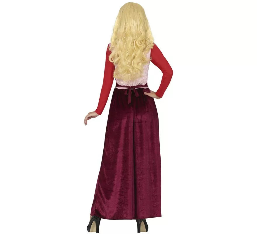 Translation missing: es.Disfraz de Bruja rojo para mujer