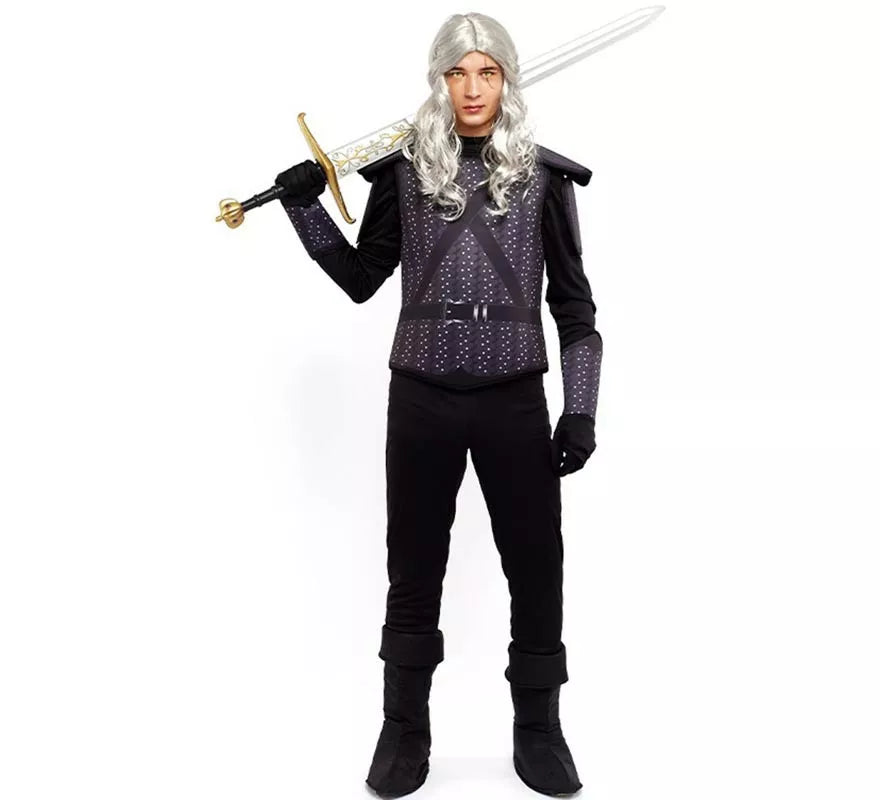 Translation missing: es.Disfraz de Brujo Medieval oscuro para hombre