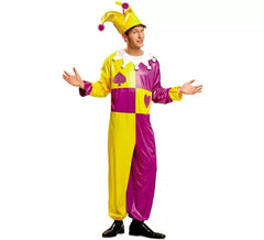 Disfraz de Bufón o Joker para Hombre talla M-L
