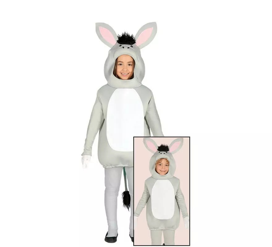 Translation missing: es.Disfraz de Burro Gris para niños