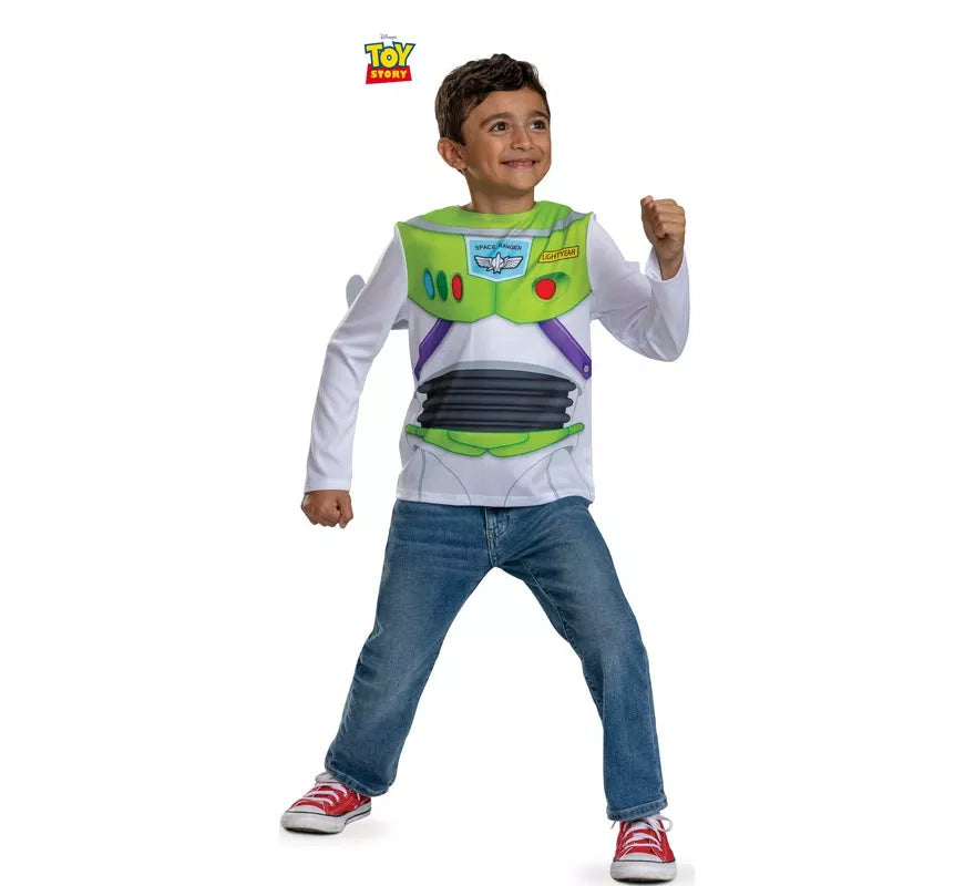 Translation missing: es.Disfraz de Buzz lightyear clásico con alas para niño