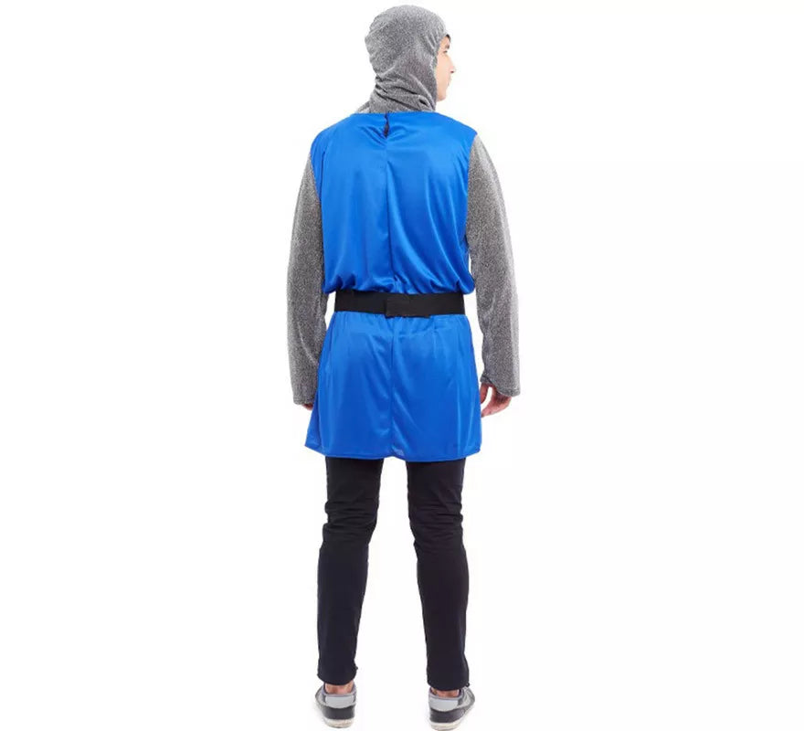Translation missing: es.Disfraz de Caballero Azul Medieval para hombre