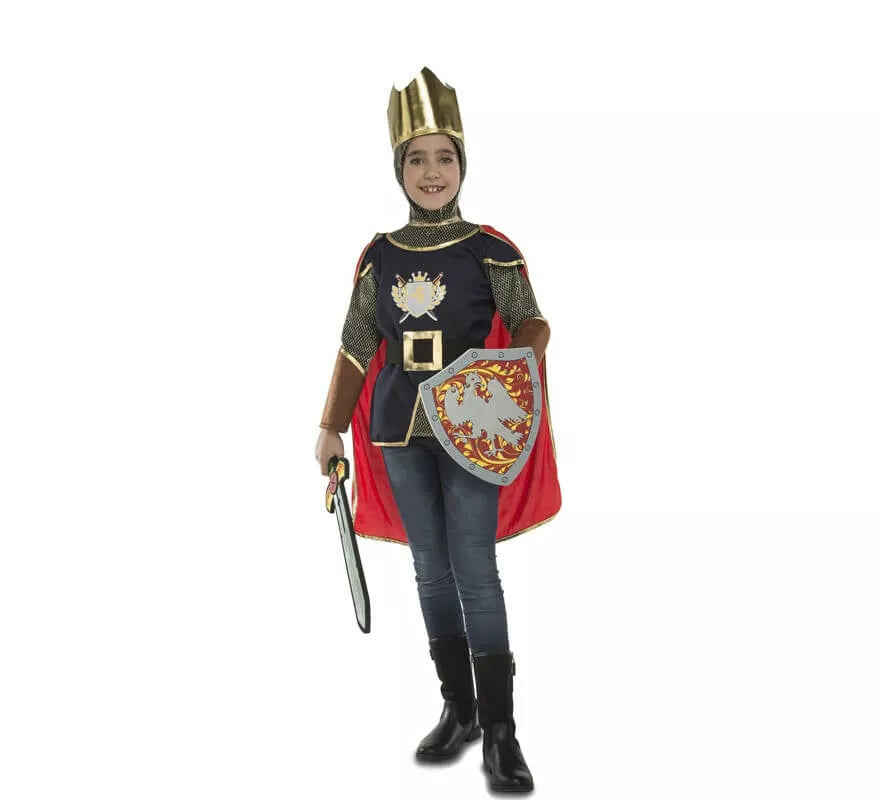 Translation missing: es.Disfraz de Caballero Medieval con accesorios para niños