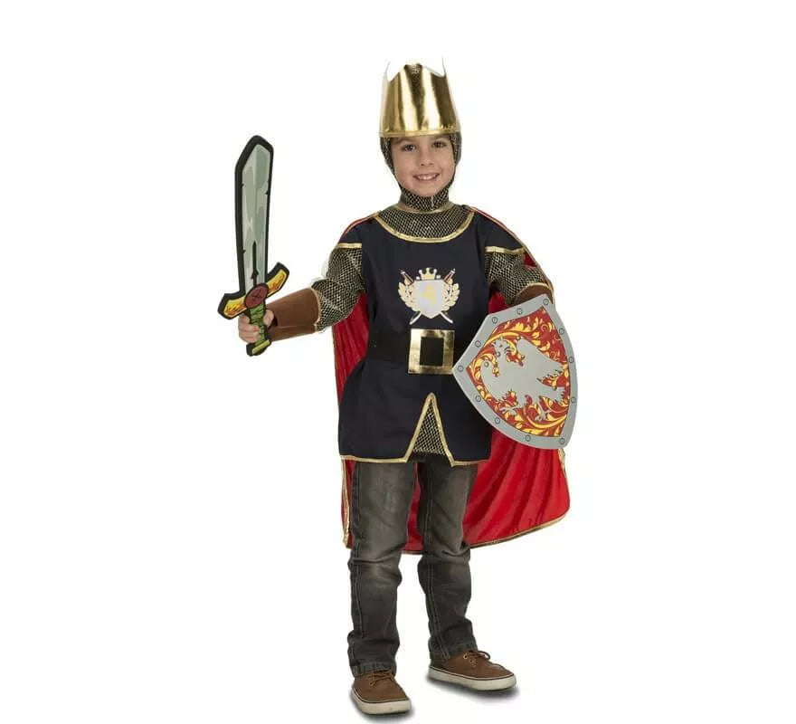 Translation missing: es.Disfraz de Caballero Medieval con accesorios para niños