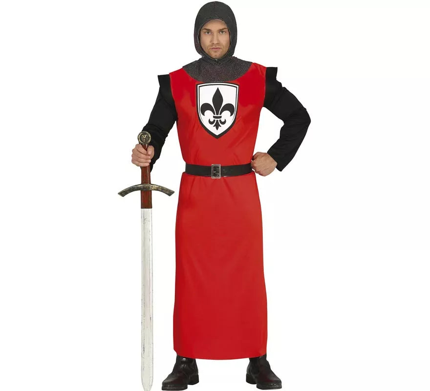 Translation missing: es.Disfraz de Caballero Medieval Nocturno para hombre
