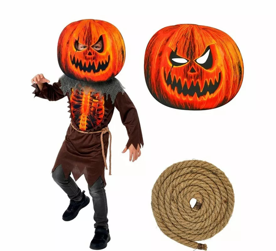 Disfraz de Calabaza Aterradora para niños