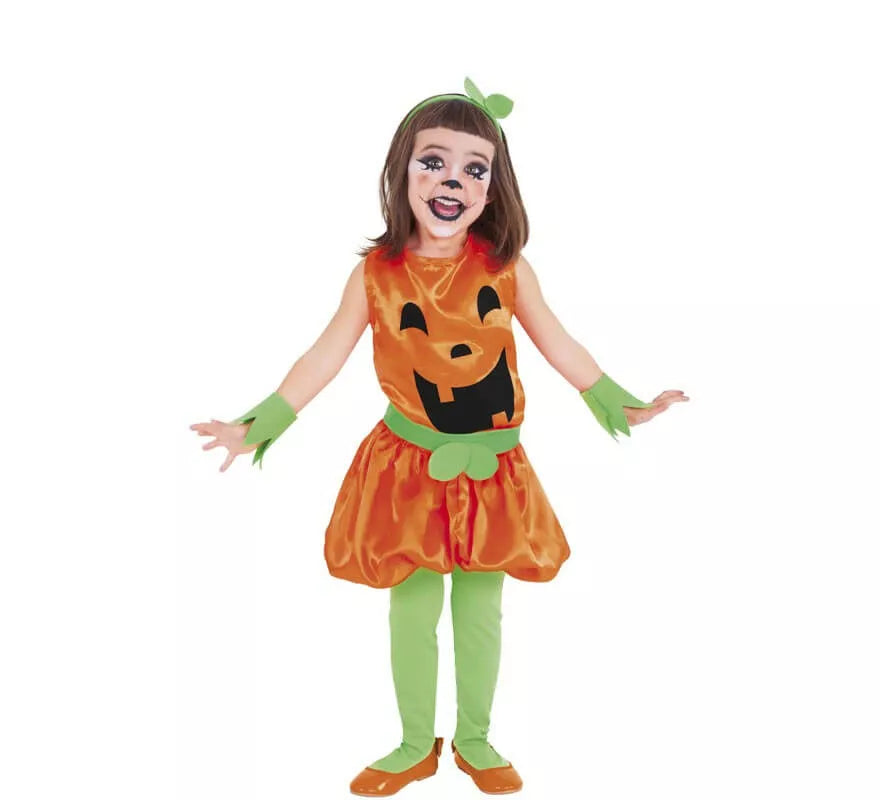 Translation missing: es.Disfraz de Calabaza Divertida para niña y bebé