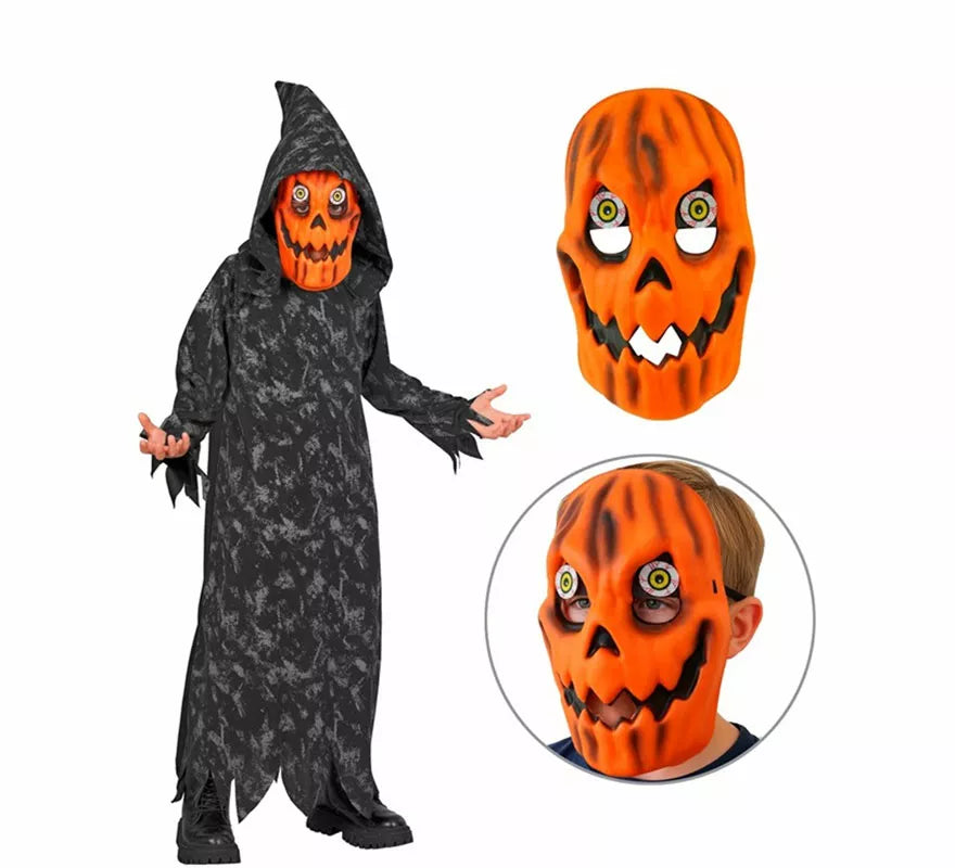 Disfraz de Calabaza Muerte para niños
