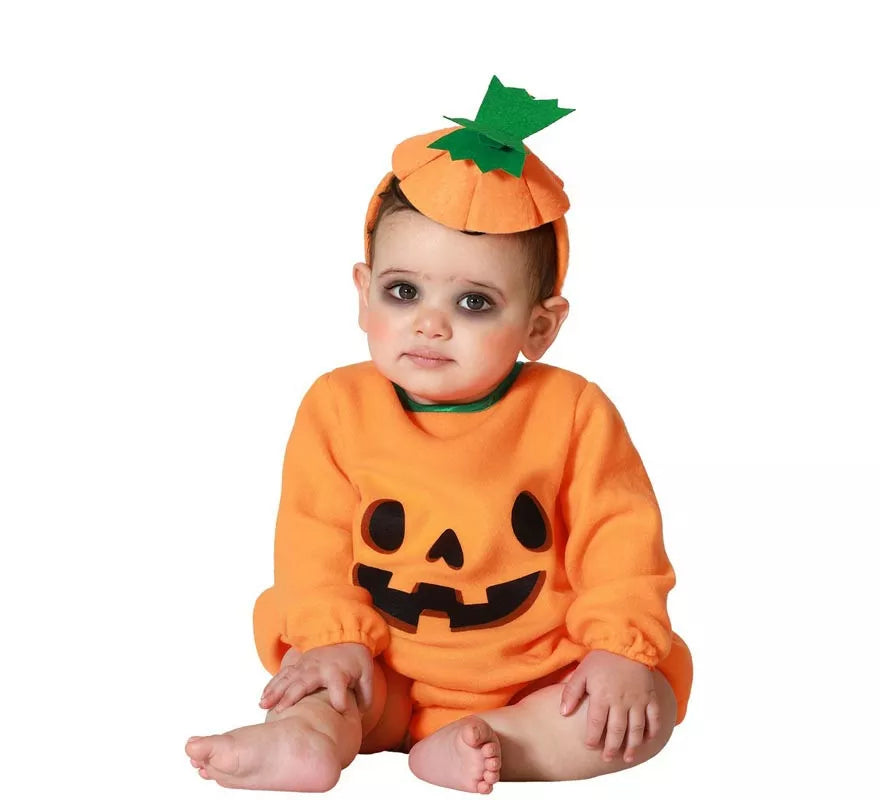 Translation missing: es.Disfraz de Calabaza Naranja para niña y bebé