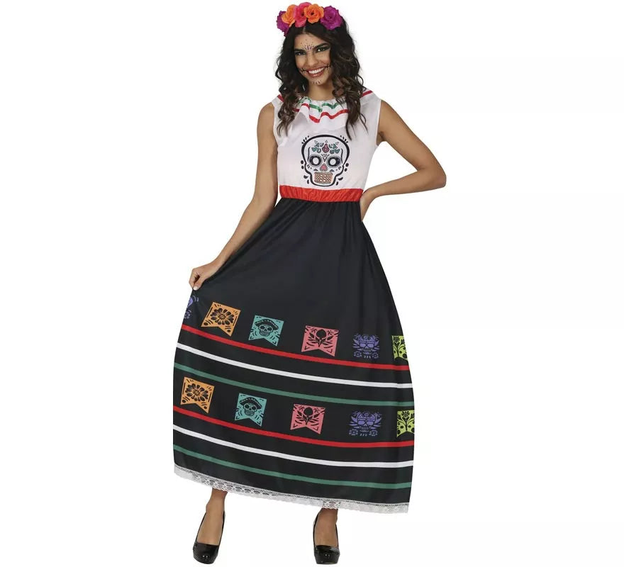 Translation missing: es.Disfraz de Calavera Catrina Calavera para mujer