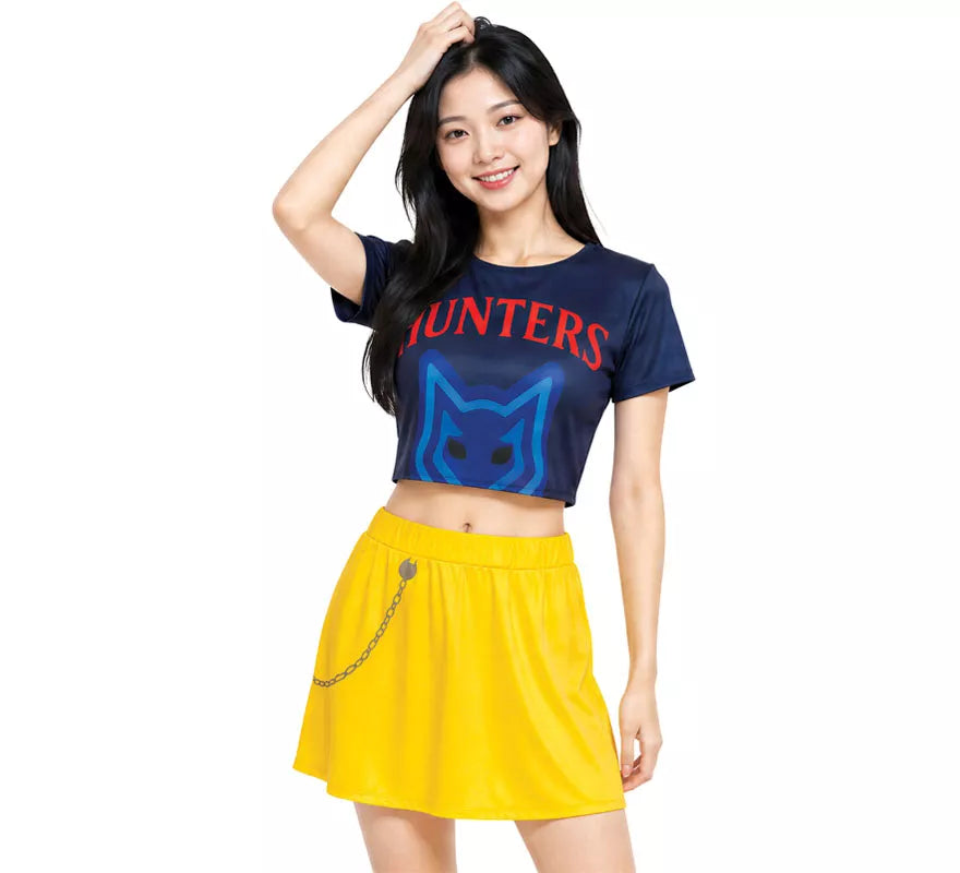 Disfraz de Cantante K-Pop Star Hunter Lite para adolescente