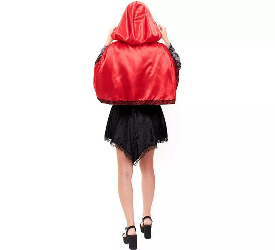Translation missing: es.Disfraz de Caperucita Gótica para mujer
